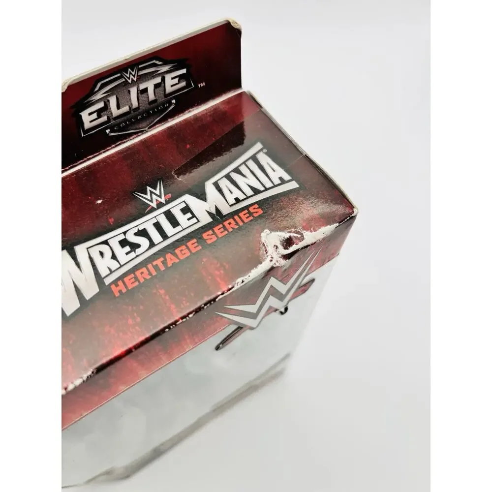 New WWE Elite Wrestlemania Heritage Undertaker Wrestling Figure NIB Series #34